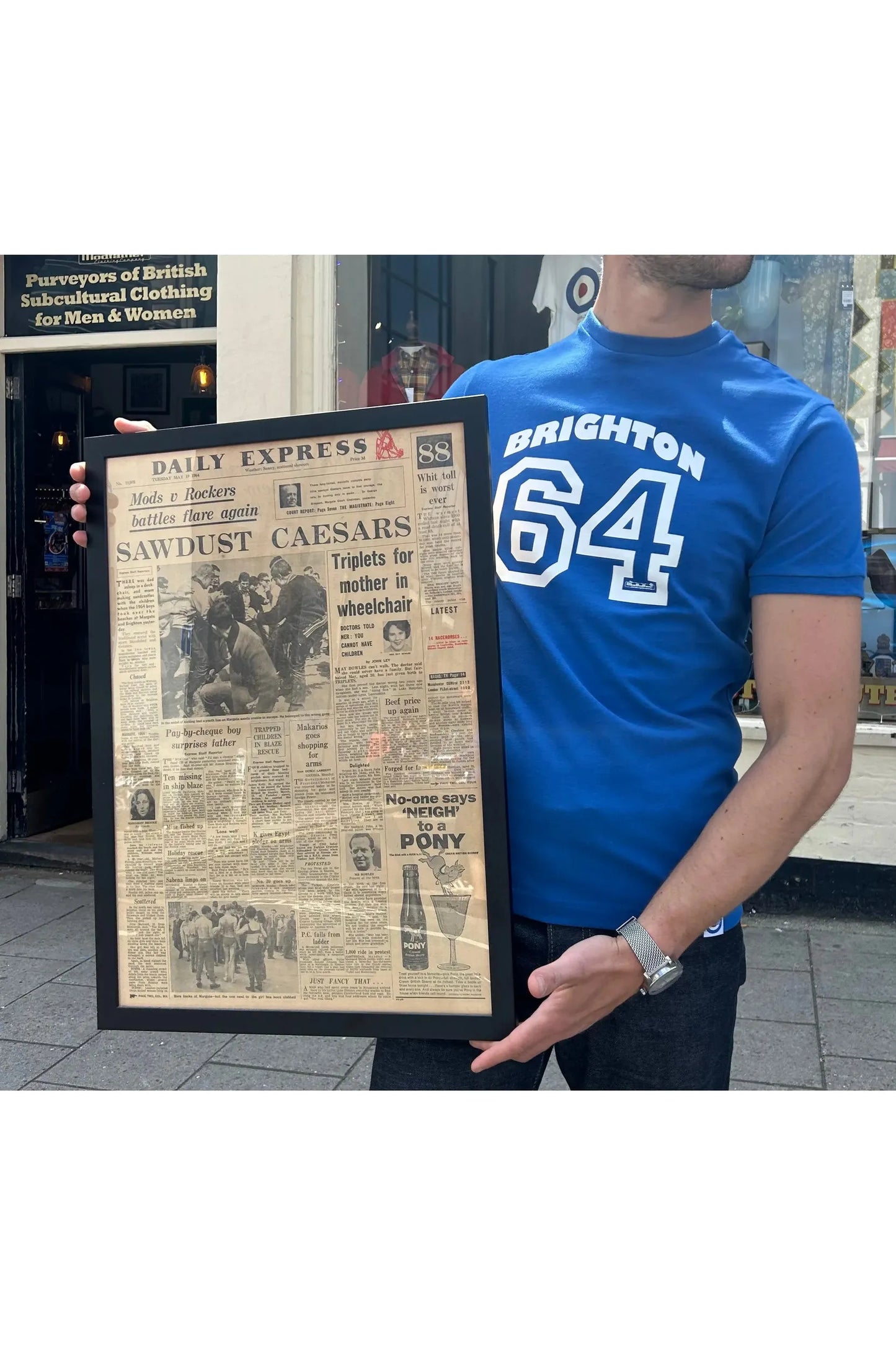 Brighton 64 Savoy Blue - T-Shirt