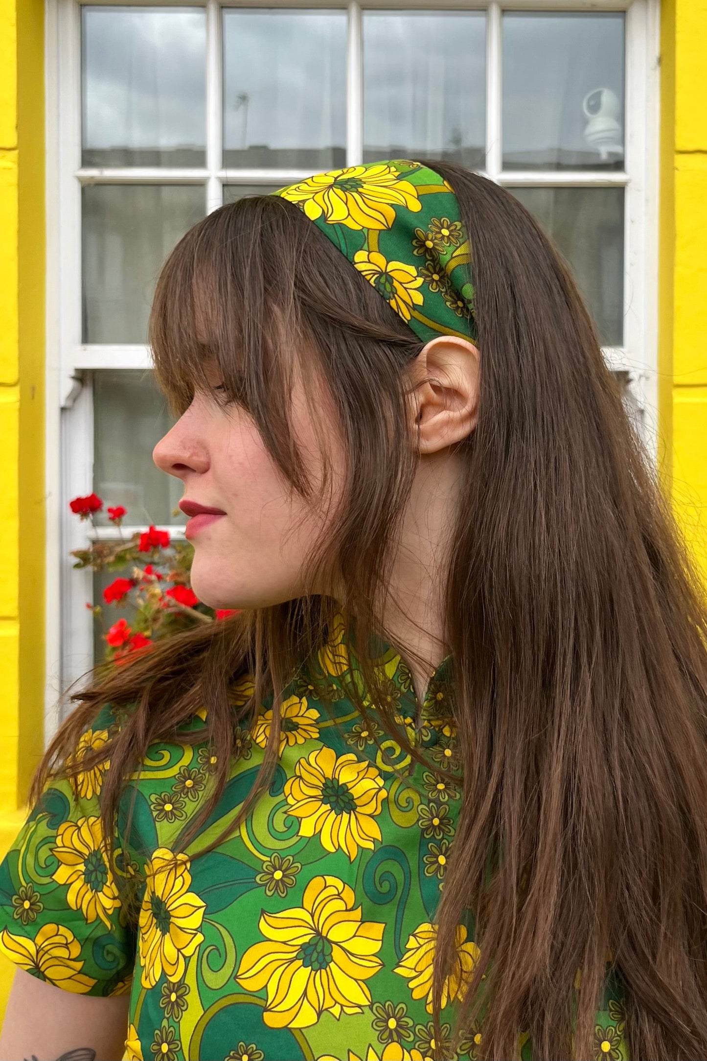 Exclusive 'Dolly' Ivy Green - Scarf