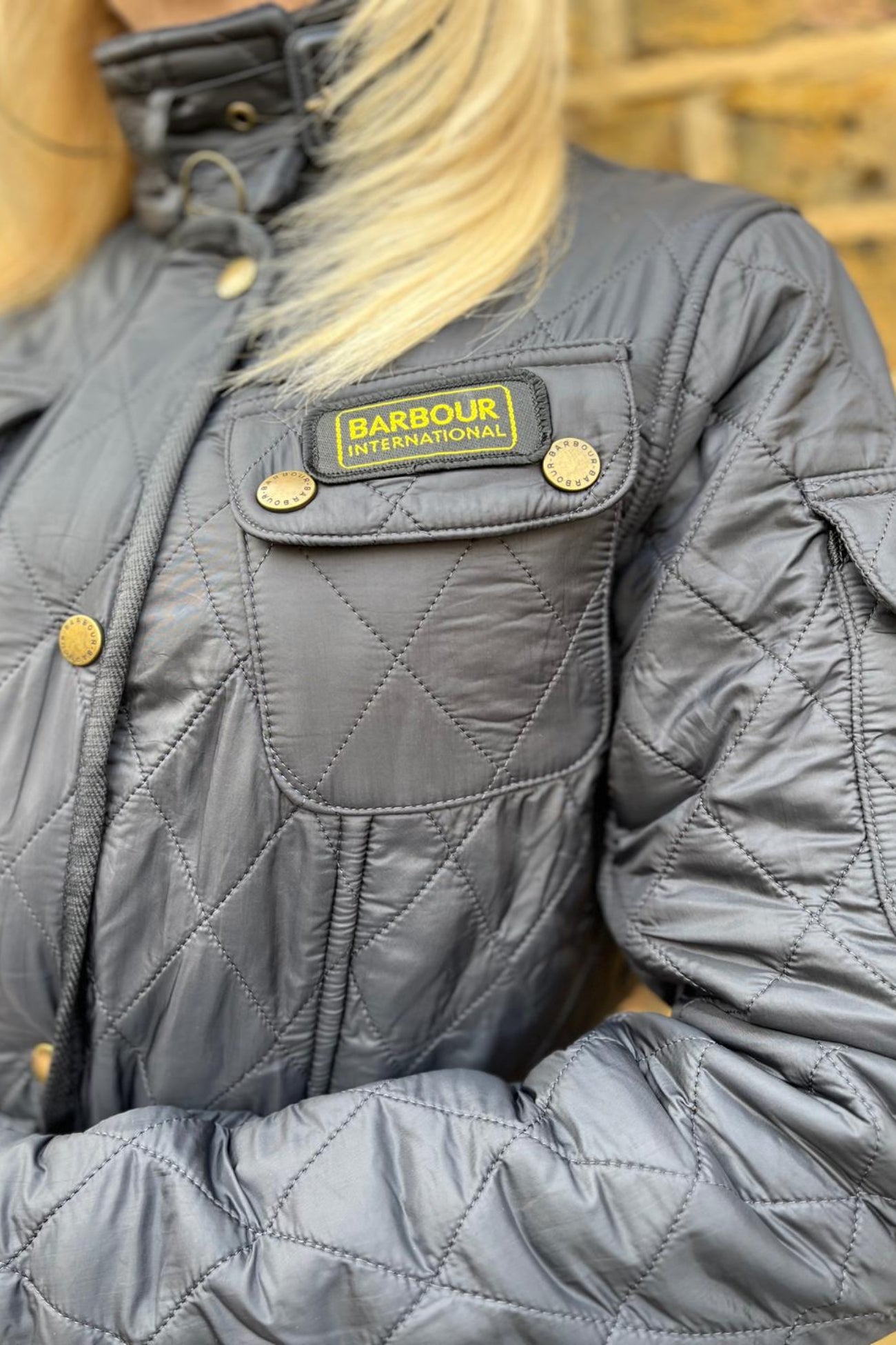 Ladies' International Polarquilt Navy - Jacket