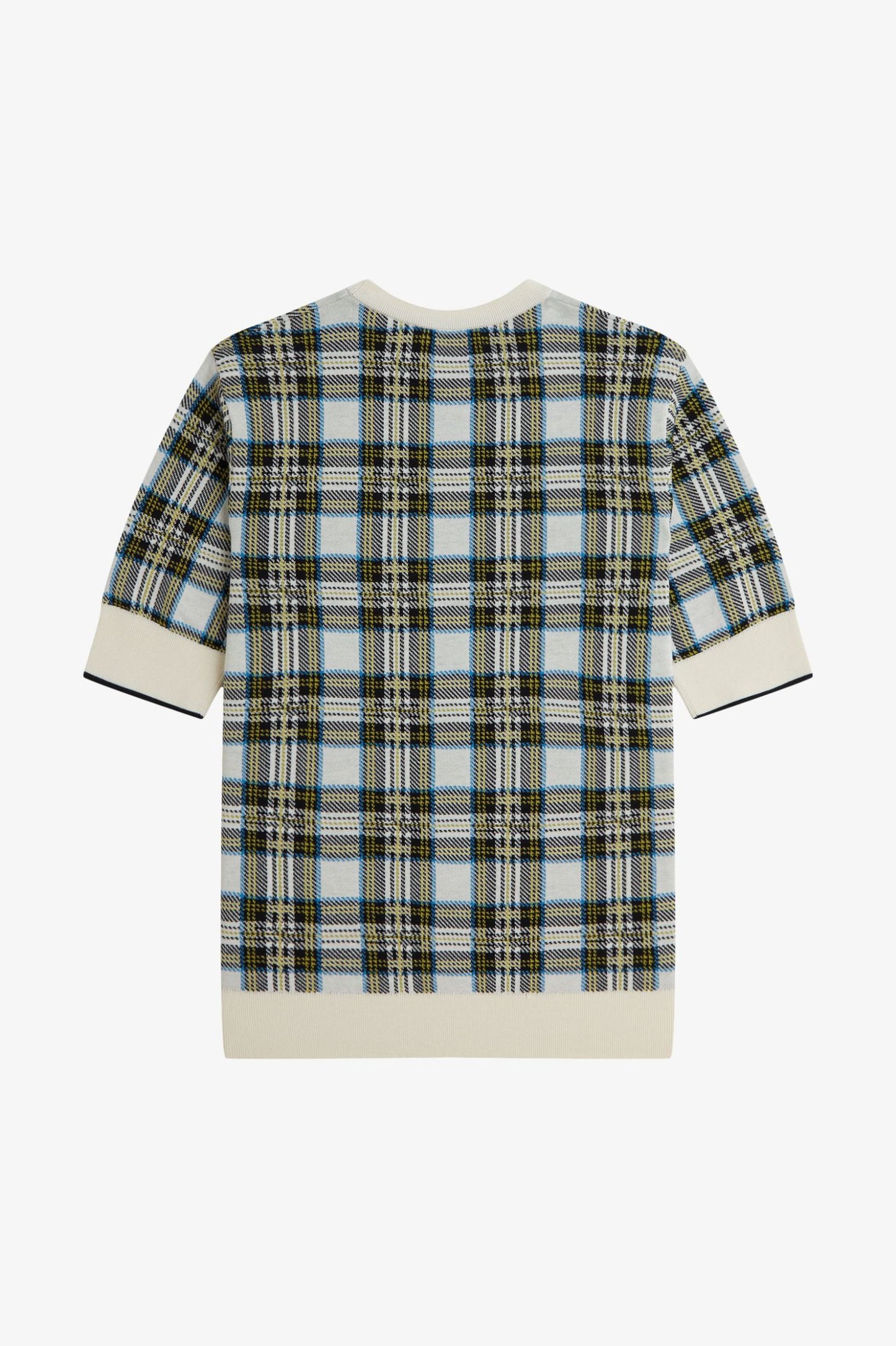 K1109 Knitted Tartan - T-Shirt
