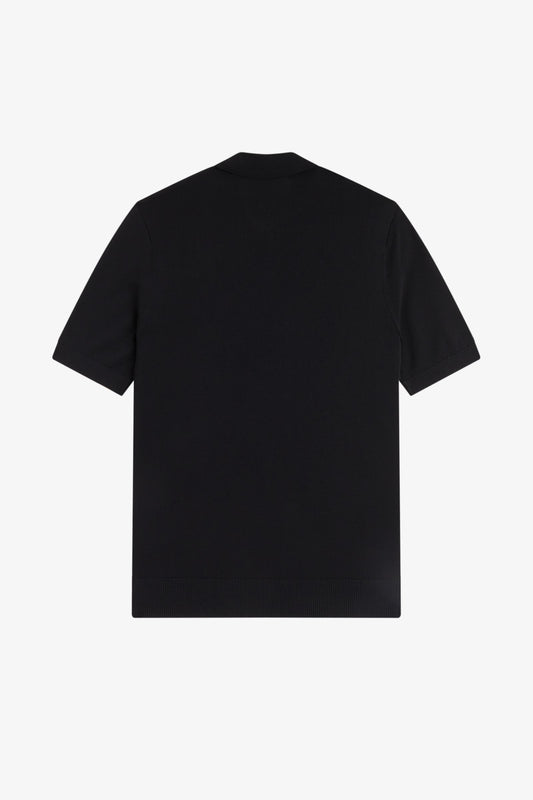 K9748 Cable Black - Knitted Shirt