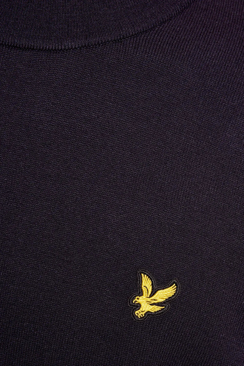 Relaxed Fit Dark Navy Mock Neck - Jumper