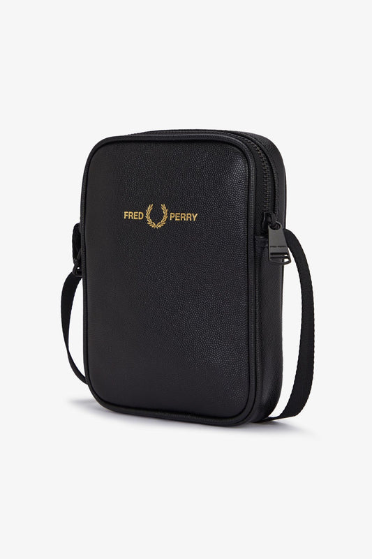 L1189 Scotch Grain Black - Side Bag