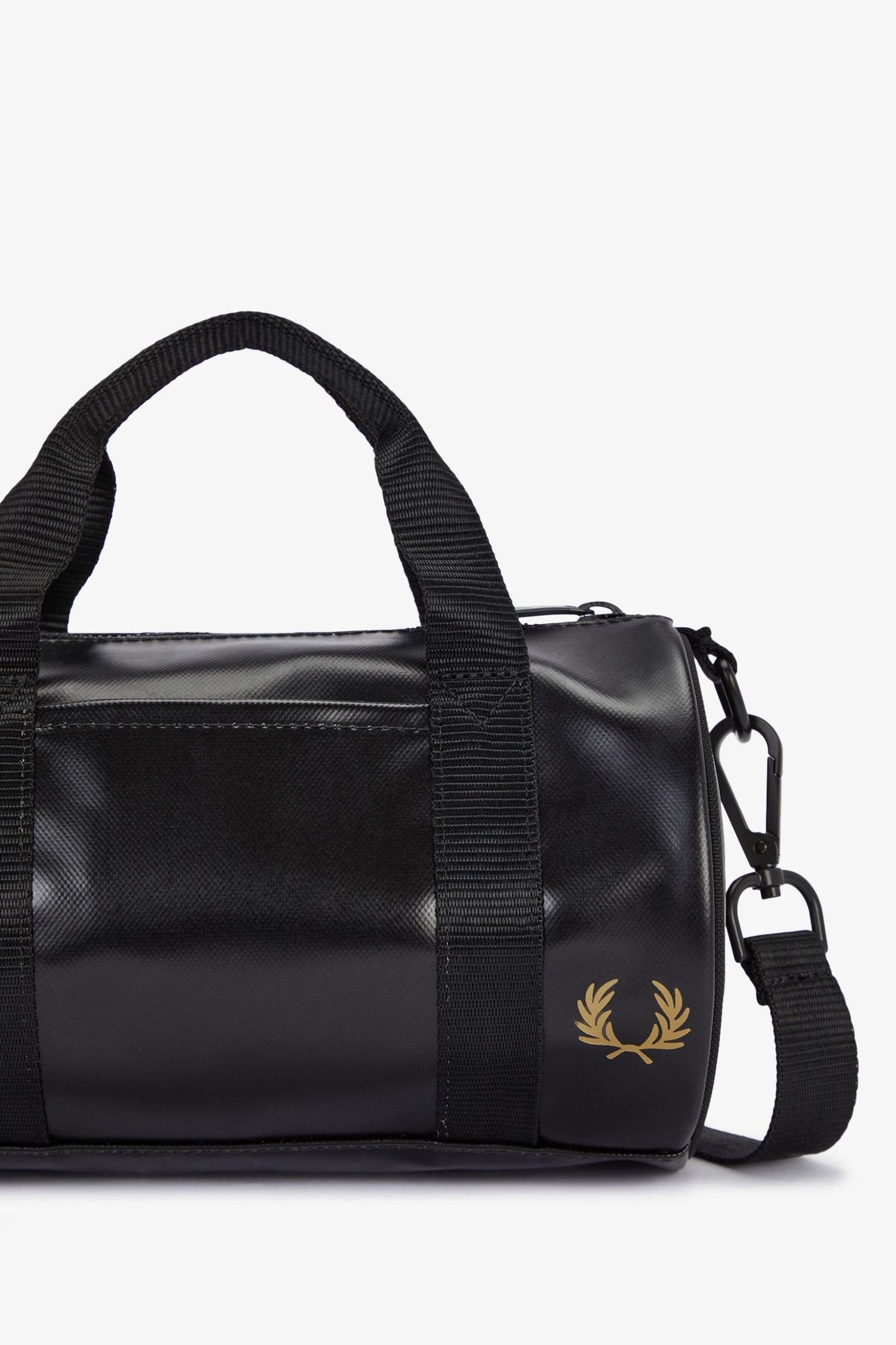L1400 Classic Tonal Black/Gold - Mini Barrel Bag
