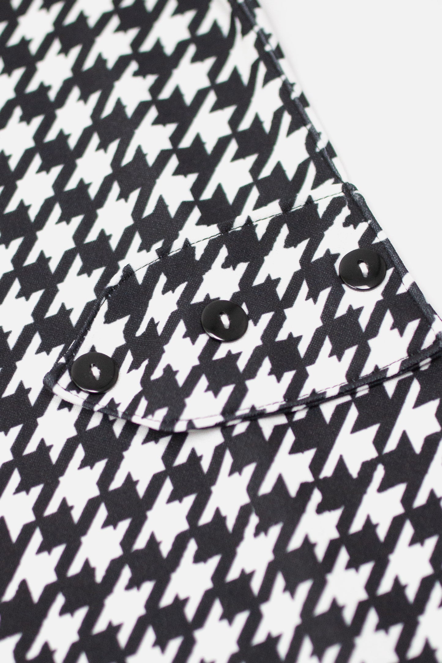 Houndstooth Pocket Detail - Dress