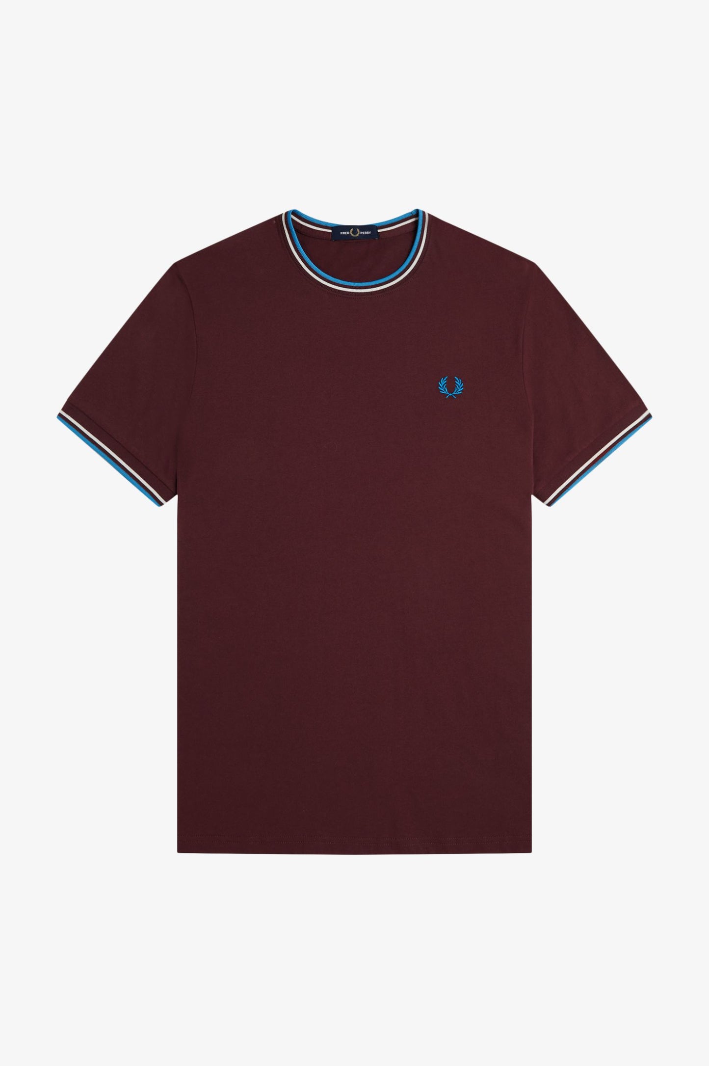 M1588 Twin Tipped Oxblood / Ecru / Court Blue - T-Shirt