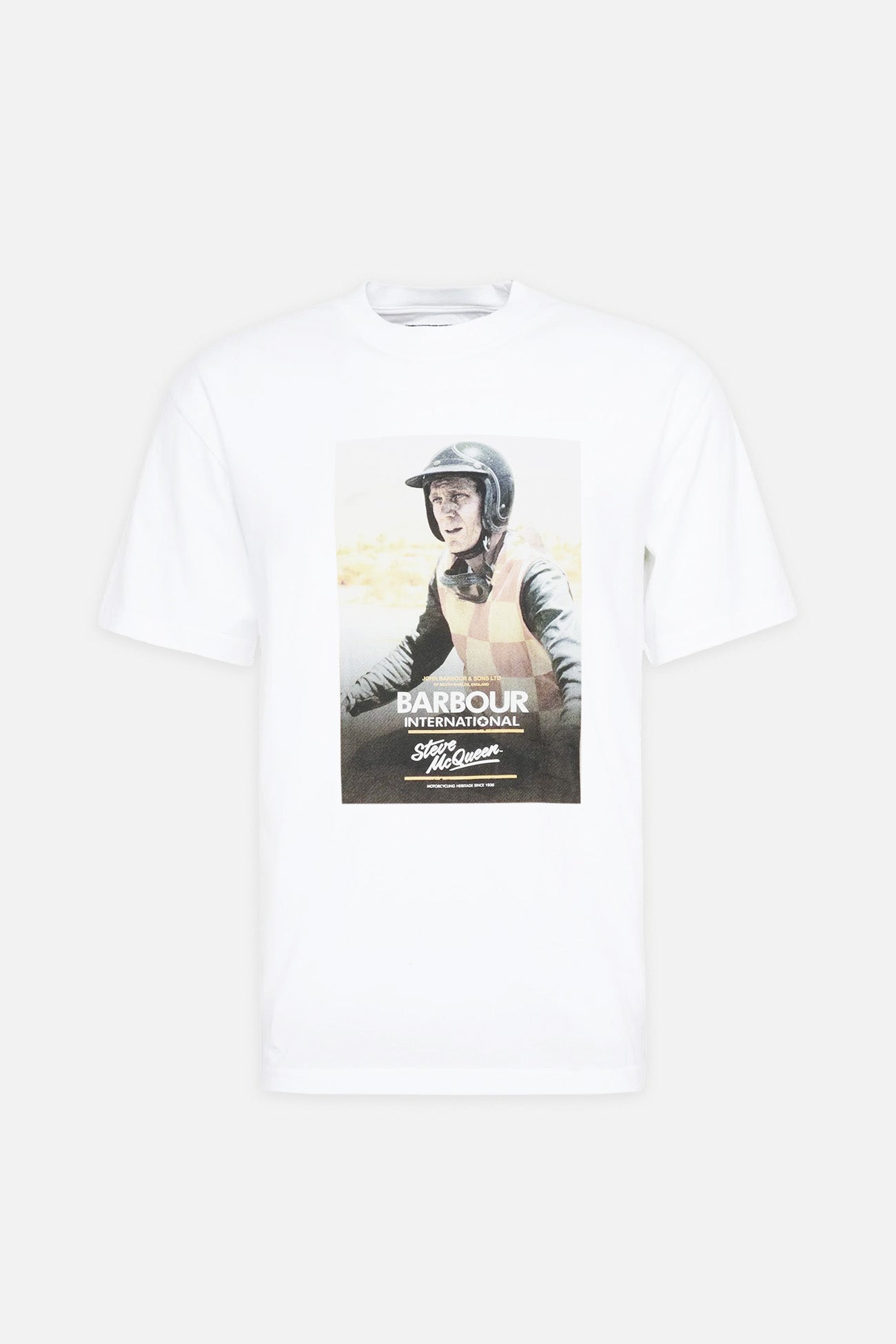 Nicholl Steve McQueen Graphic White - T-Shirt