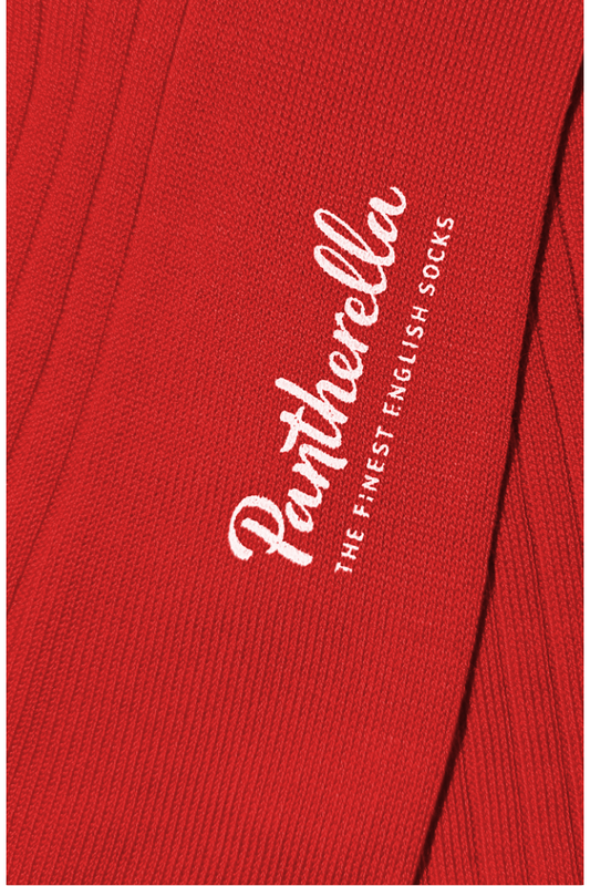 Danvers Cotton English Made Scarlet - Socks