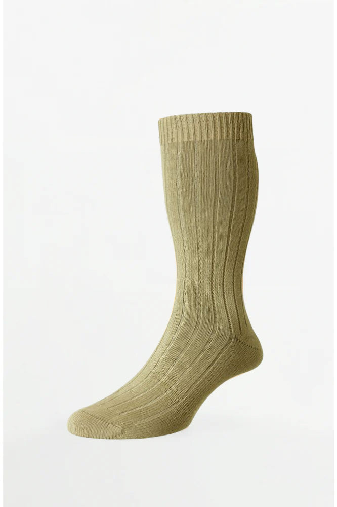 Seaford Organic Cotton Sand - Socks