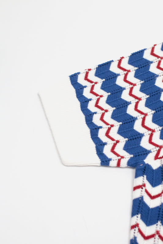 Supreme Fine Gauge White - Polo Knit