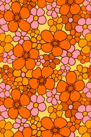 Exclusive 'Dolly' California Poppy Pink - Scarf