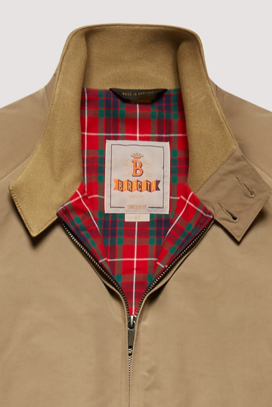 G9 Modern Classic Tan - Harrington Jacket