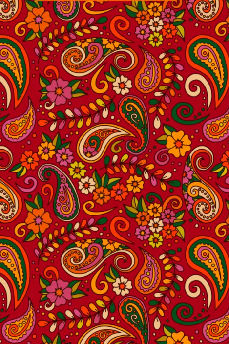 Exclusive 'Dolly' Paisley Daze Pink - Scarf