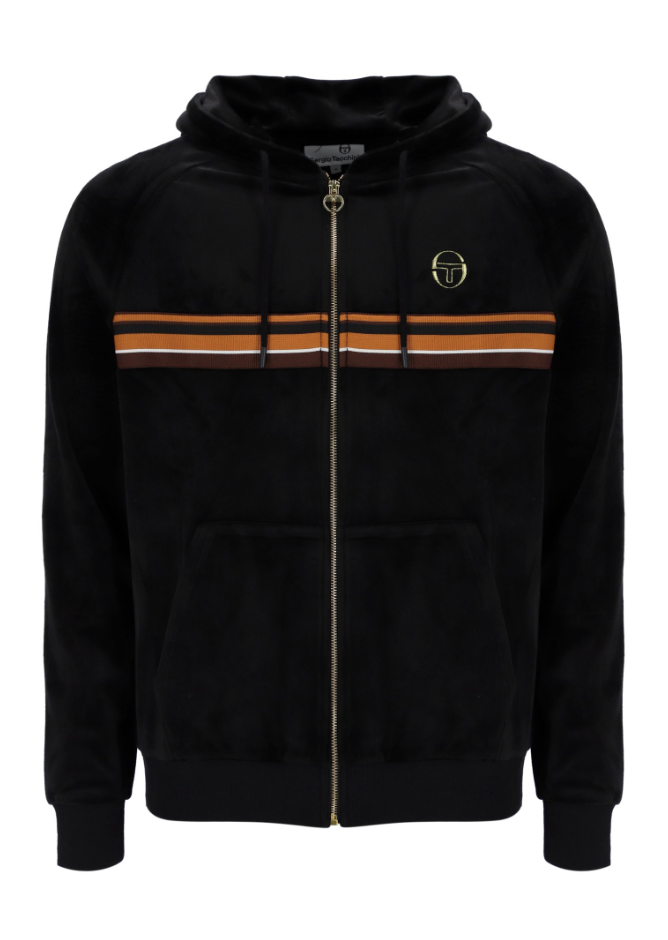 Albi 906 Black Velour - Hoody