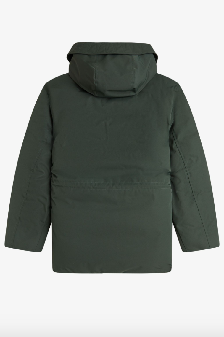 J1315 Court Green Patch Pocket Puffer - Jacket