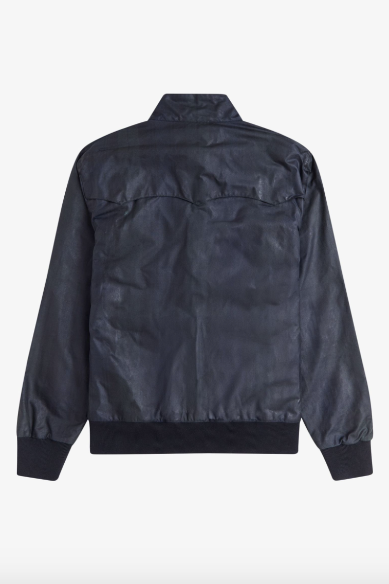 J1332 Black Watch Tartan - Harrington Jacket