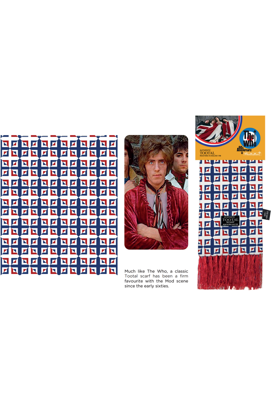 Exclusive Tootal Happy Jack - Silk Scarf