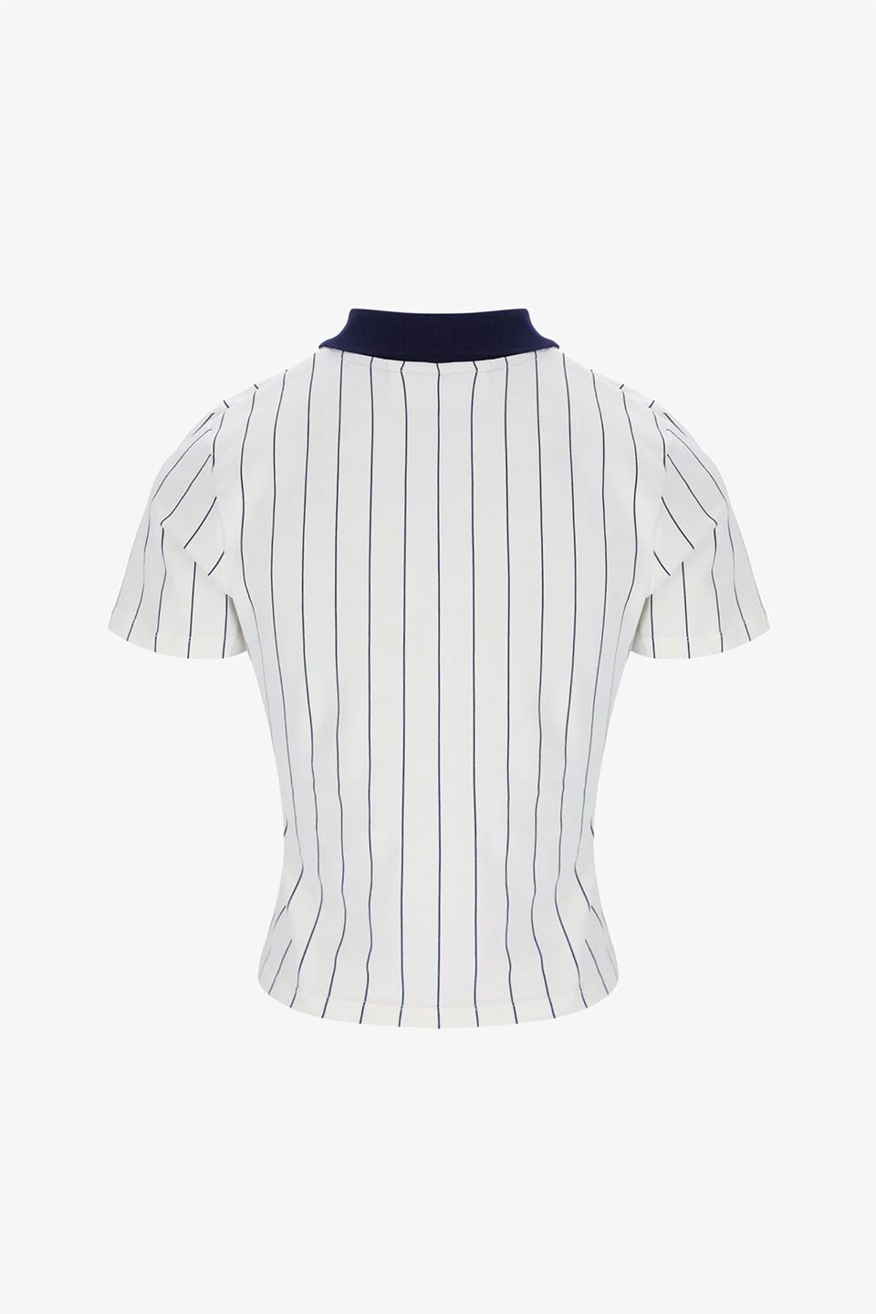 BB1 Women's Classic Vintage Striped 130 Gardenia / Fila Navy / Fila Red - Polo