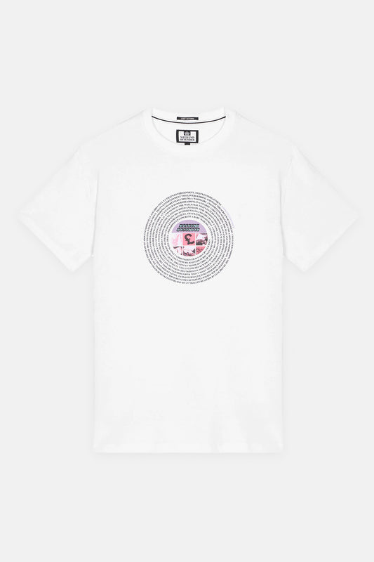 Entertainment Graphic White - T-Shirt