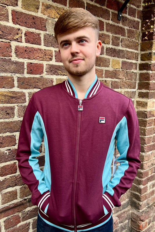 Settanta Pumpkin Fig / Milky Blue / Gardenia - Track Top