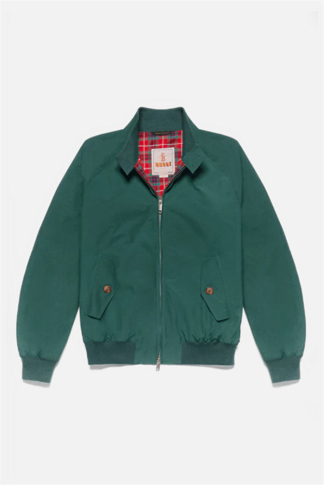 G9 Modern Classic Racing Green - Harrington Jacket