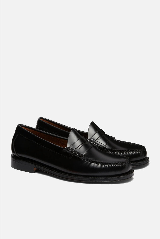 Larson Leather Black - Penny Loafer