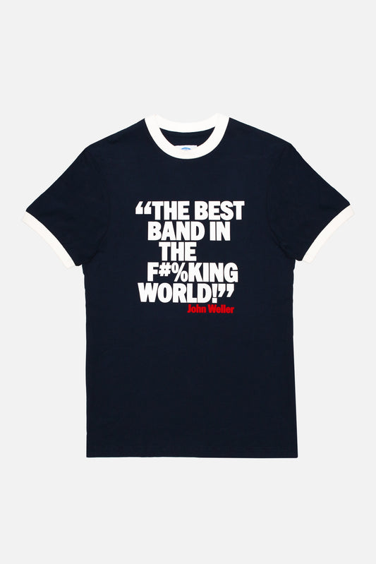 "The Best Band in the F#%king World" - T-Shirt