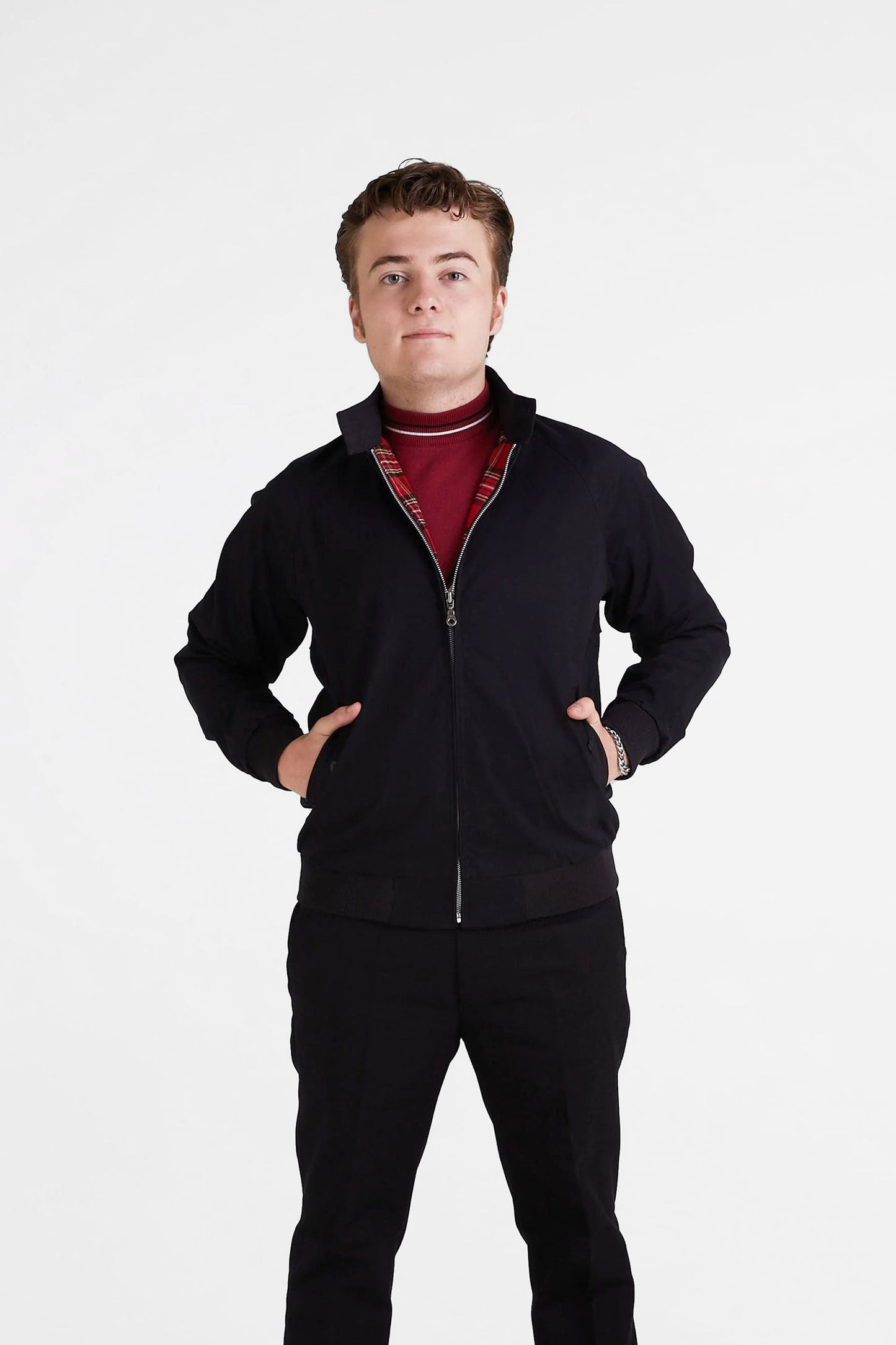 Men's Black - Harrington Jacket