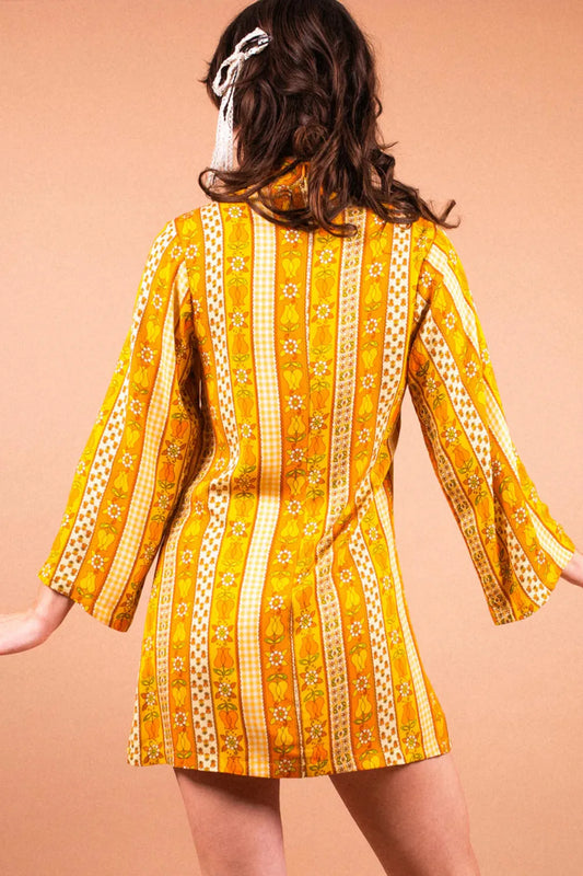 Goldie Tulip Stripe Keyhole Tunic - Dress