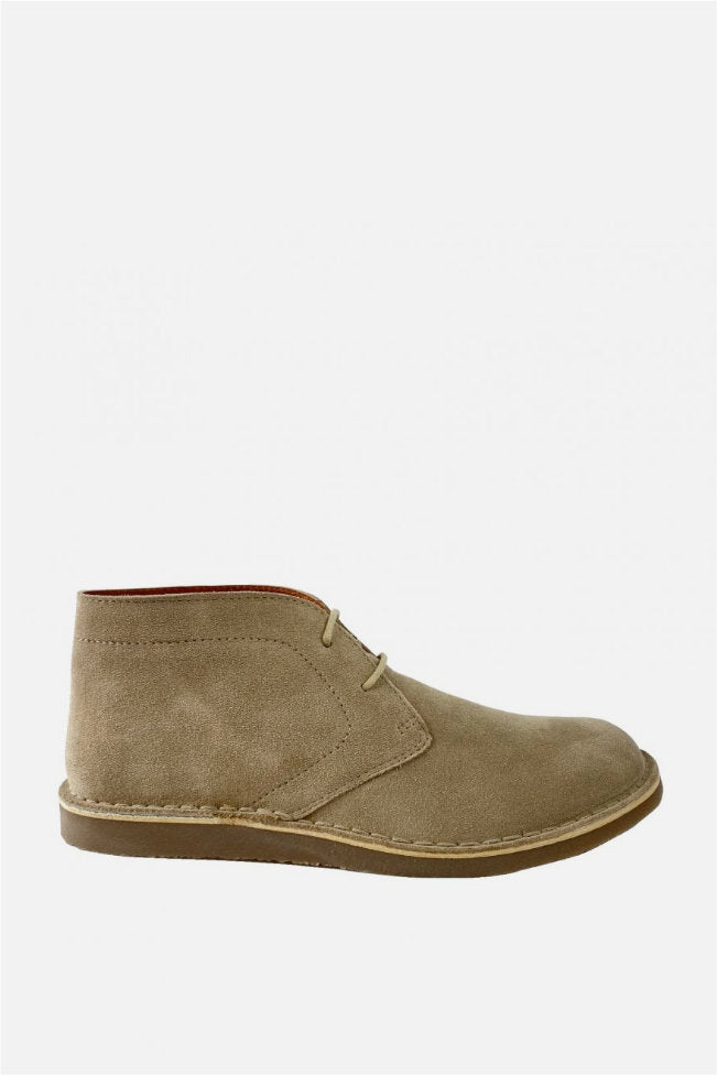 Crowley Beige - Suede Desert Boot