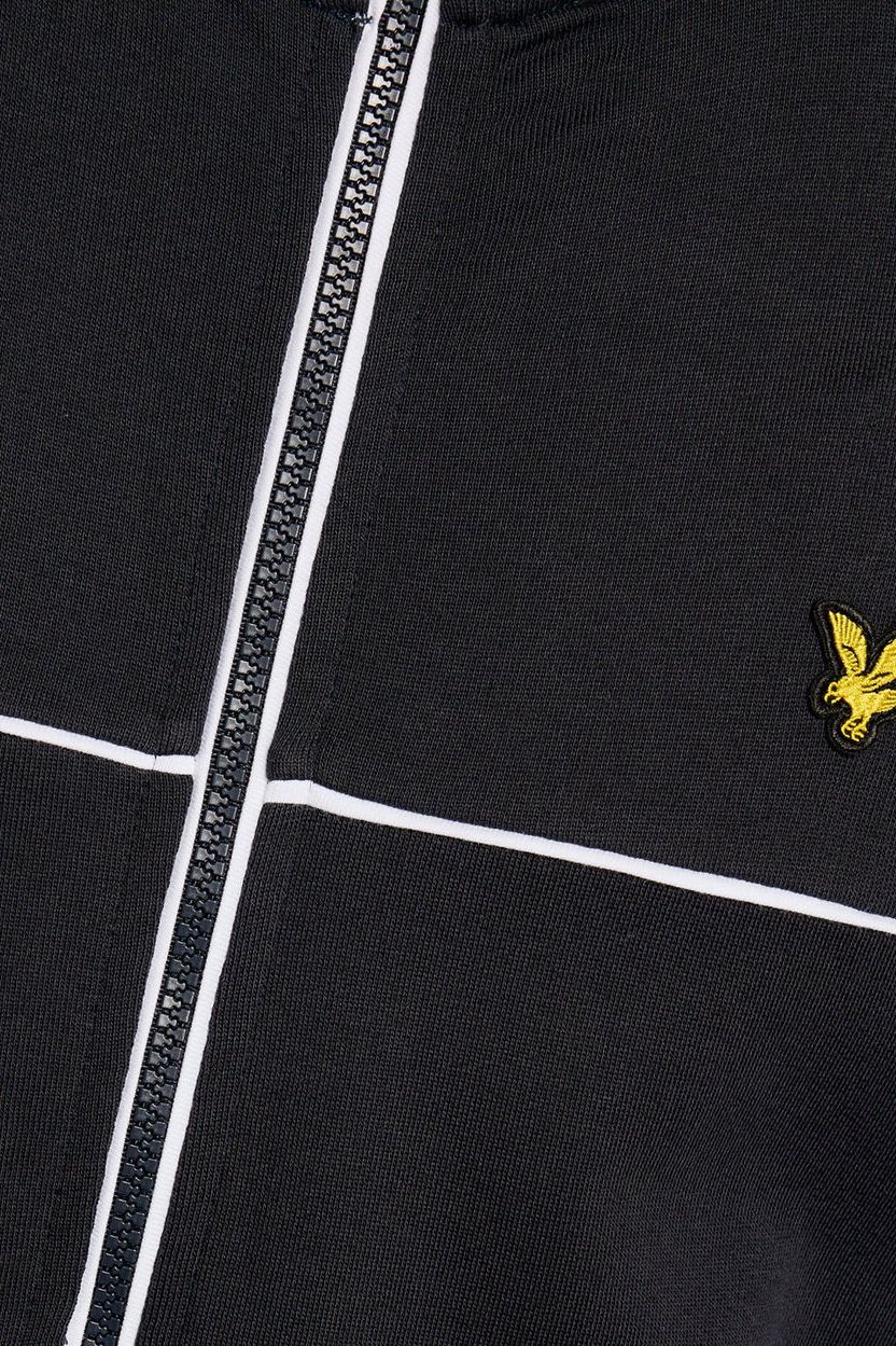 Piped Full Navy - Track Top