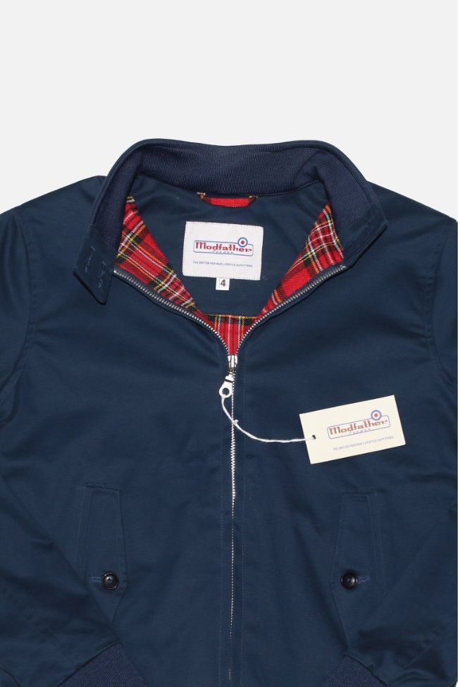 Women's Dark Navy - Harrington Jacket