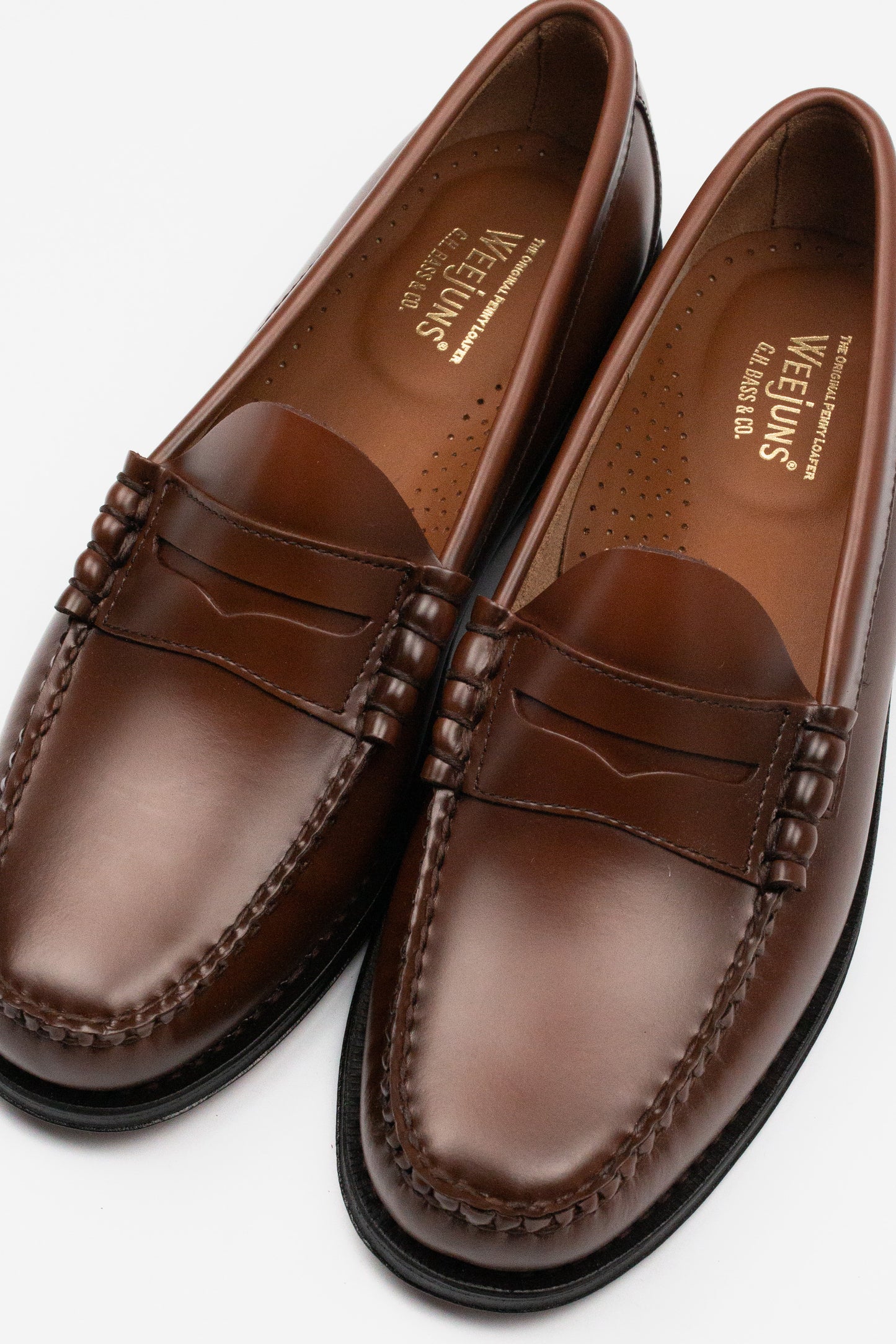 Larson Leather Mid Brown - Penny Loafer