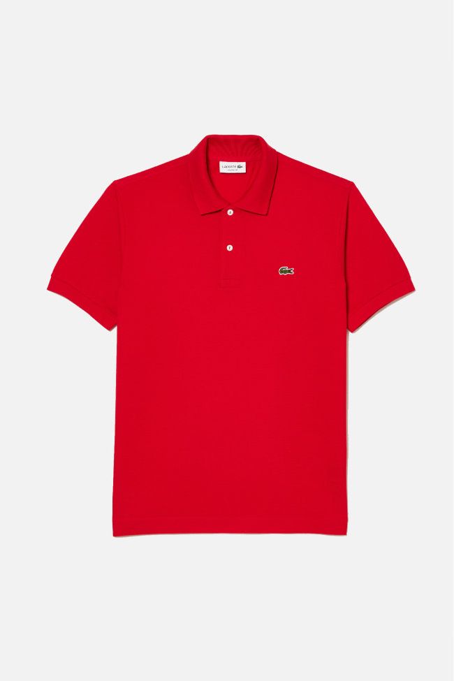 First Copy Lacoste Jumper Mens Sale Classic Fit Original Piqué Red