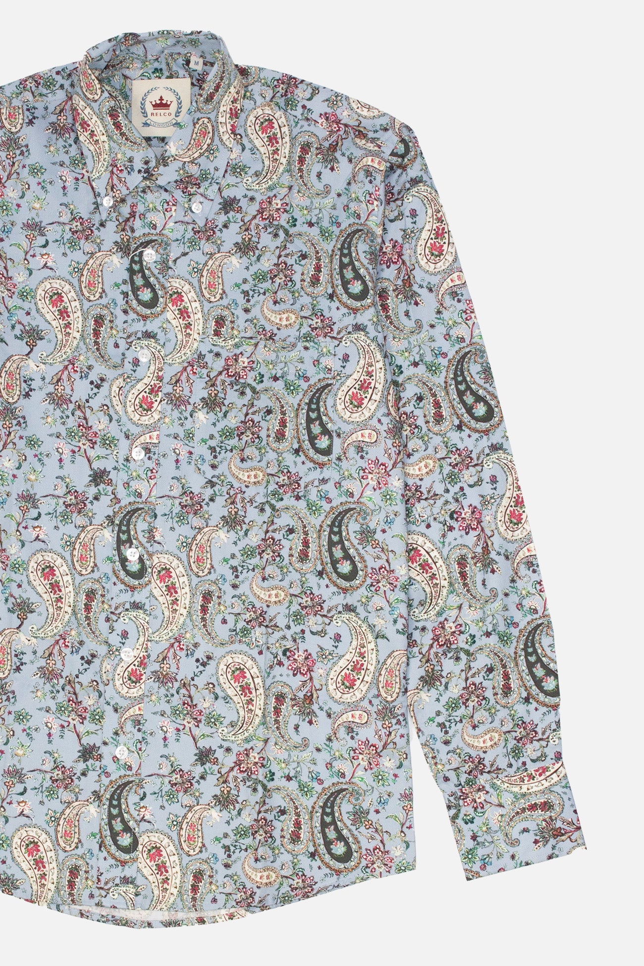 PS34 Sky Blue Paisley - Shirt