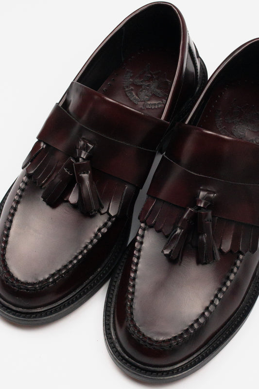 Rude Boy Oxblood - Tassel Loafer