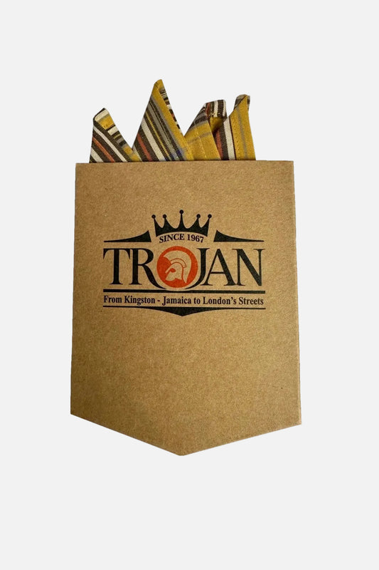 Large Check Mustard Button Down - Shirt