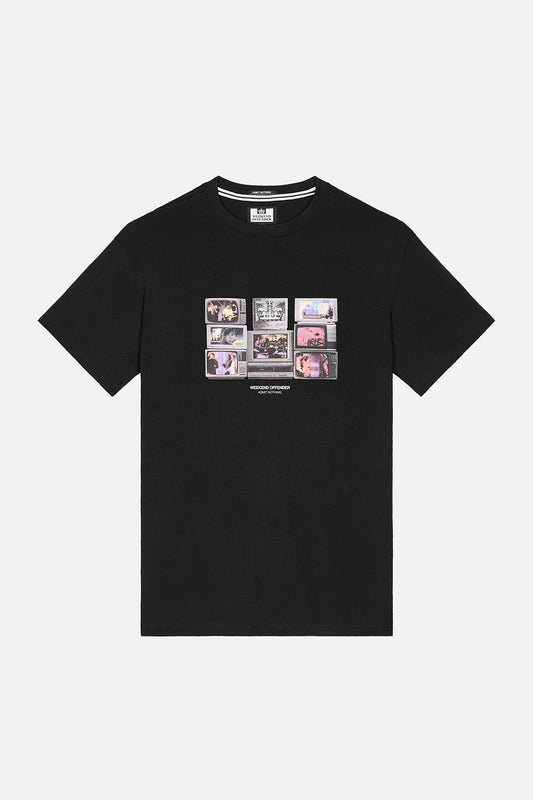 90's Vision Graphic Black - T-Shirt