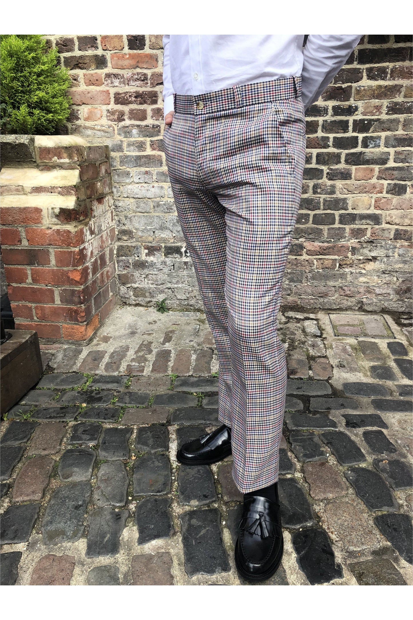 Sta Press Multi Tweed - Trousers