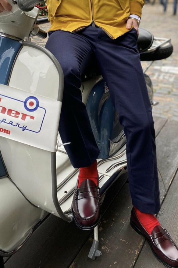 Sta Press Navy - Trousers