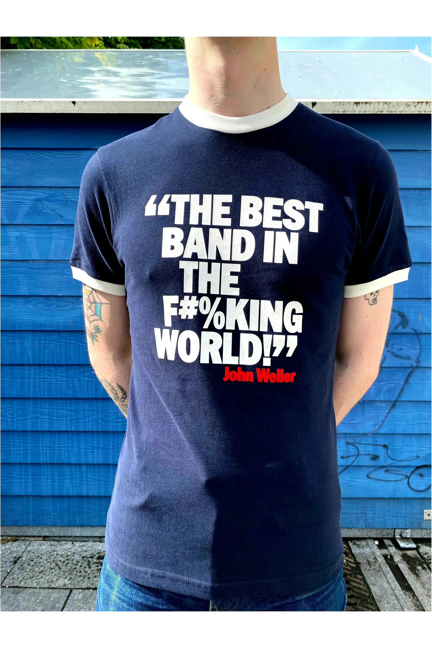 "The Best Band in the F#%king World" - T-Shirt