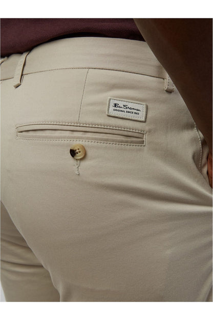 Signature Slim Stretch Chino 030 Putty - Trouser