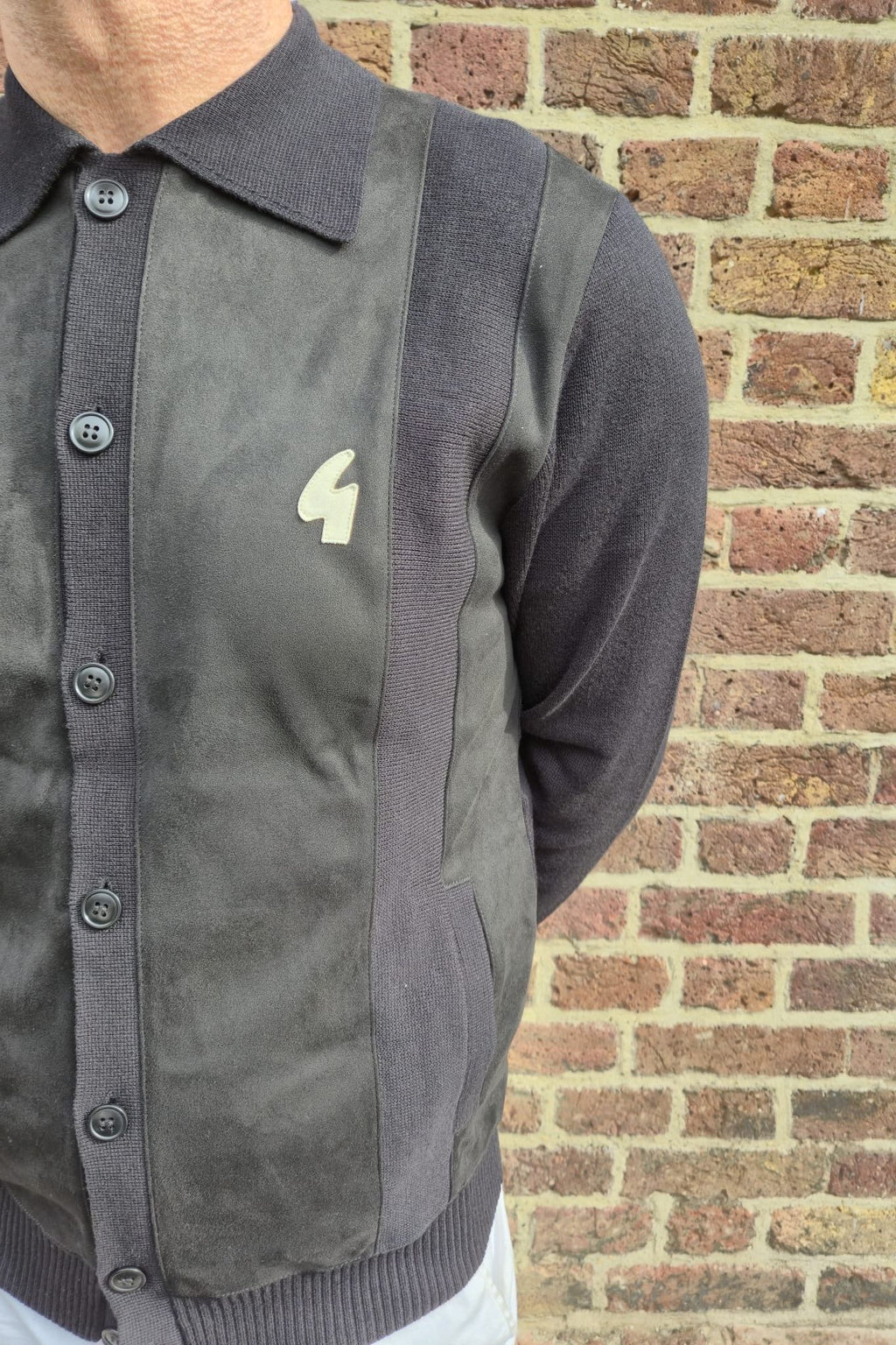 Gregory Black Button Through - Cardi