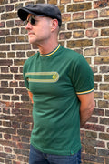 Retro Stripe Green - T-Shirt