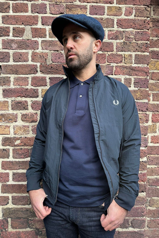 J2321 Crinkle Harrington Navy - Jacket