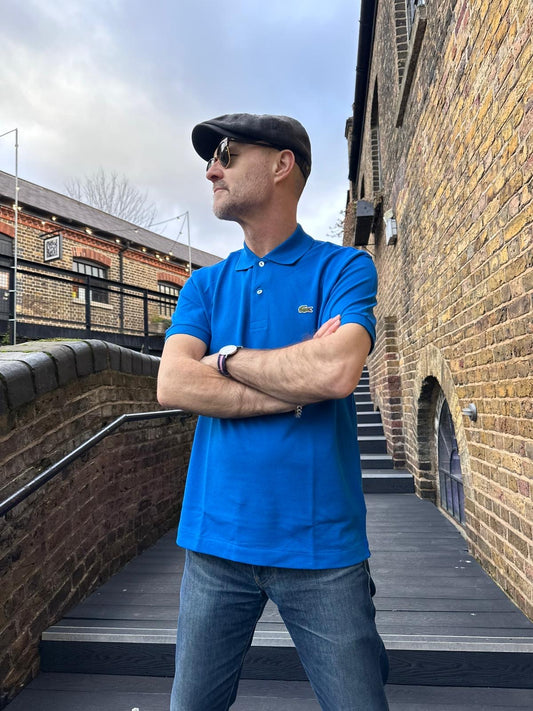 Classic Fit Original Piqué Denim Blue - Polo Shirt