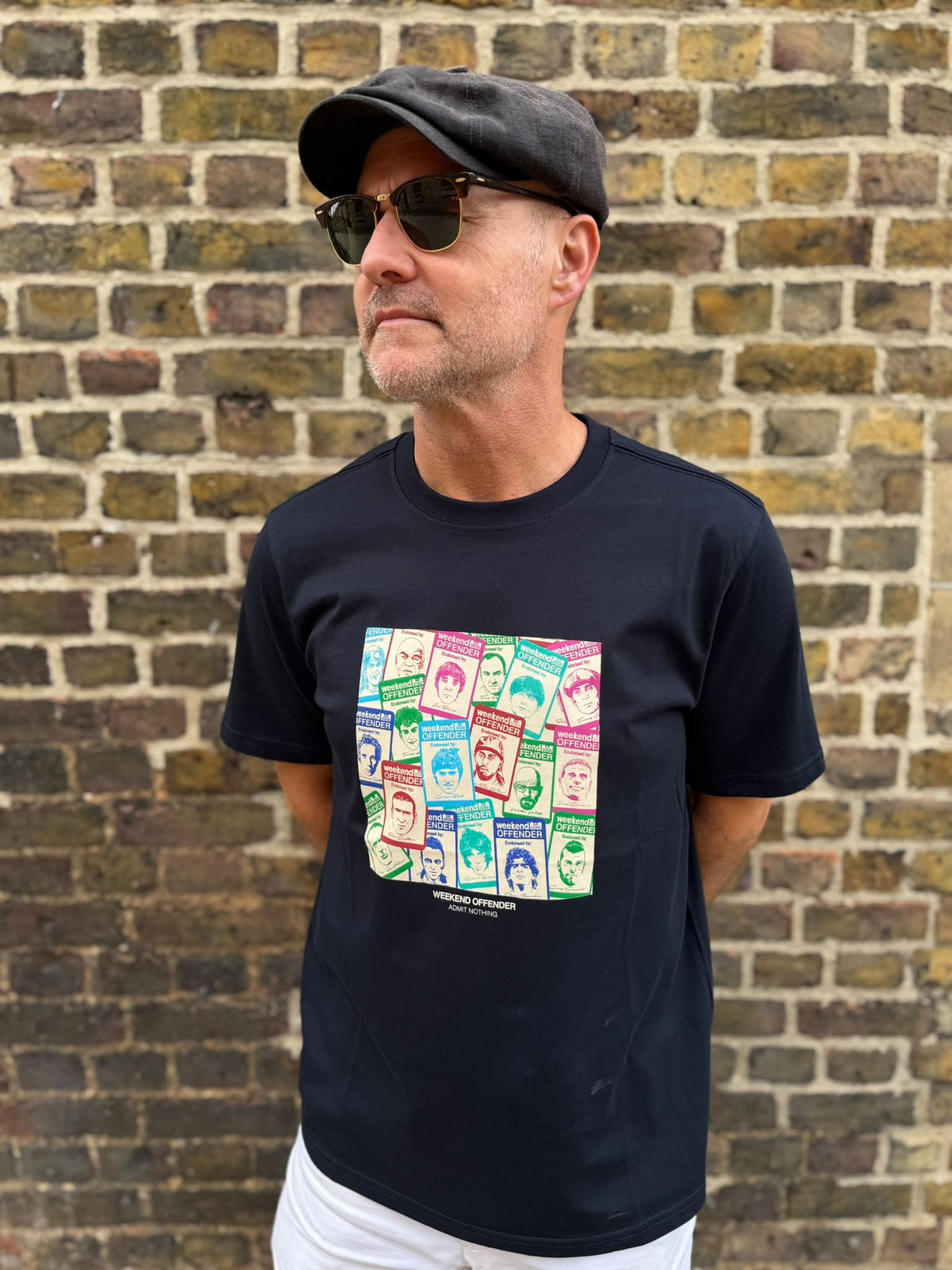 Approbatus Navy Graphic - T-Shirt