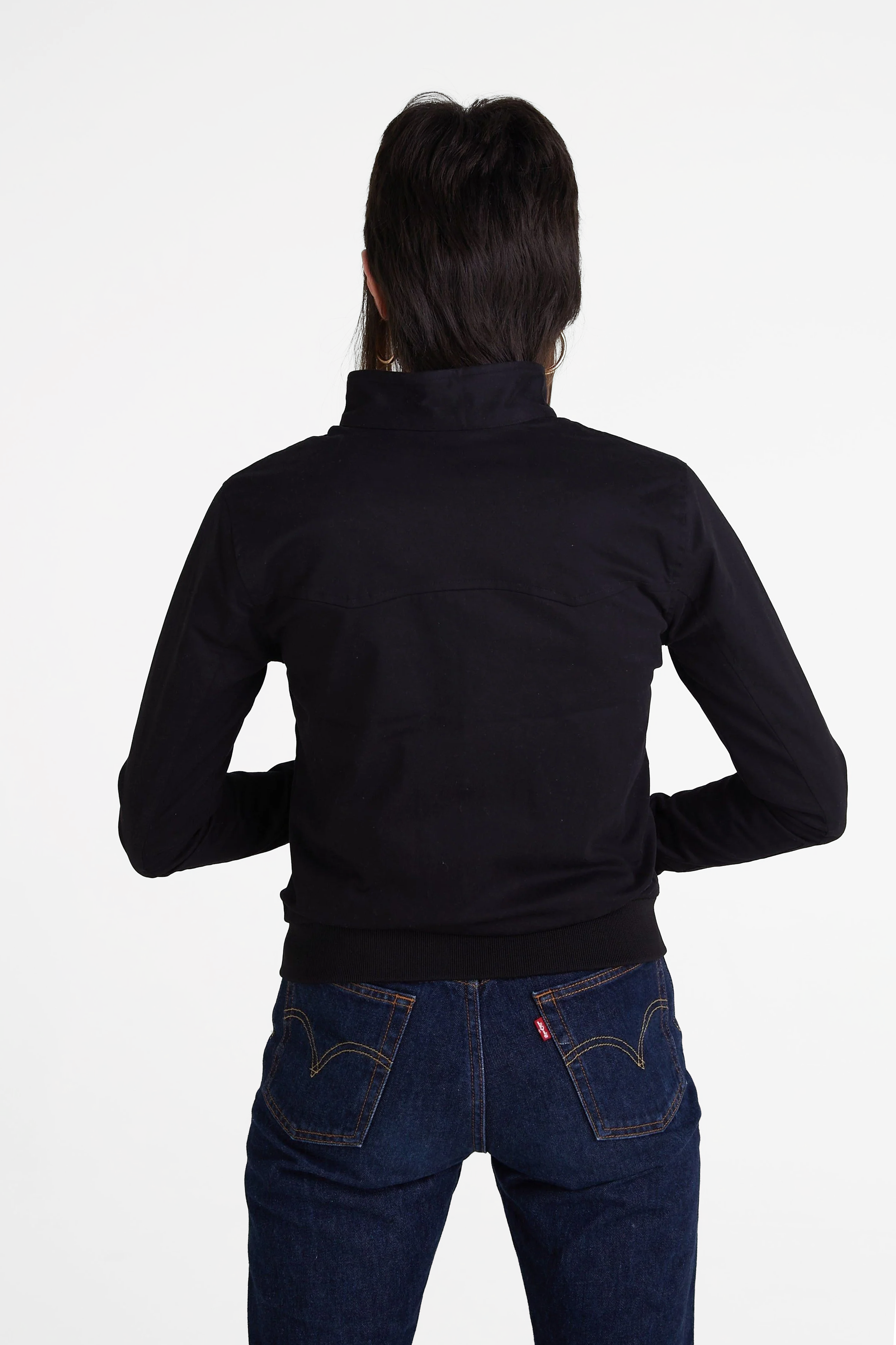 Women's Black - Harrington Jacket