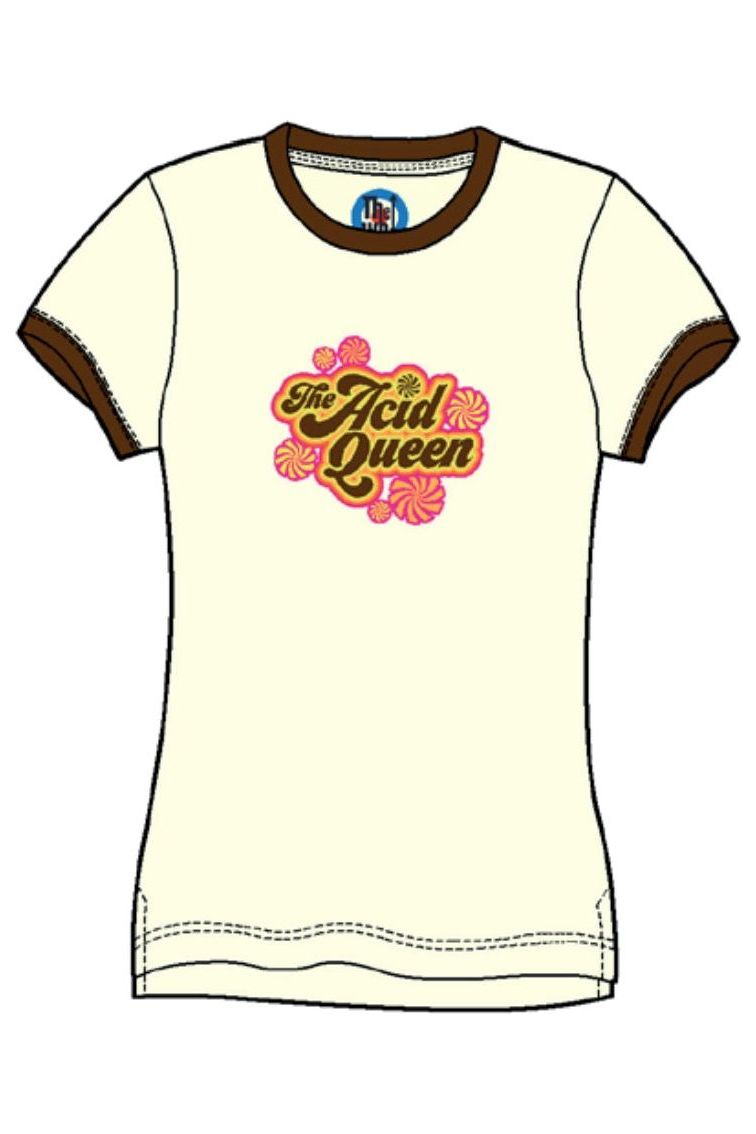 TW/3016 Exclusive Women's Acid Queen Ecru - T-Shirt