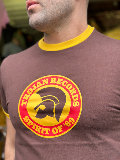 TC/1006 Spirit Of '69 Logo Chocolate - T-Shirt